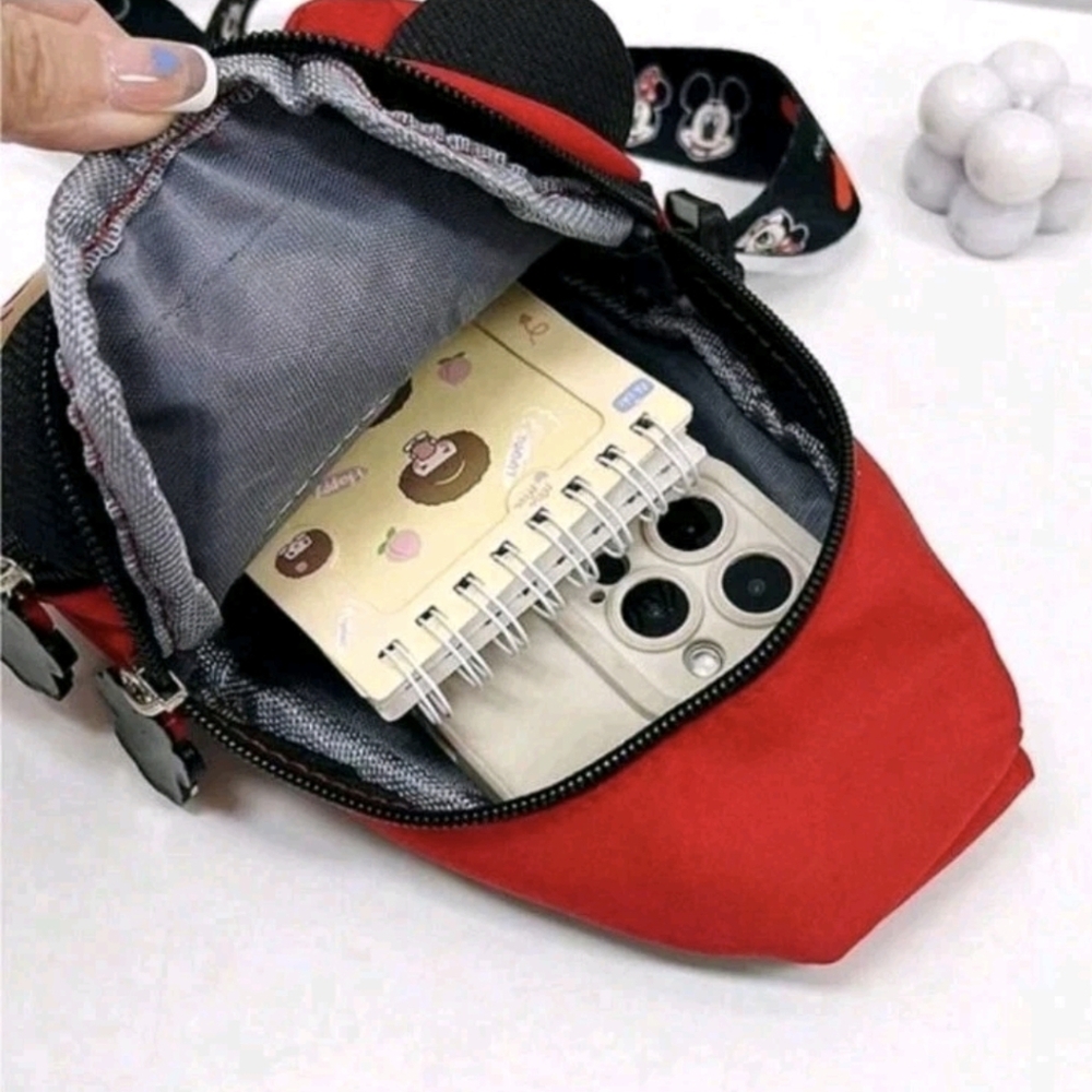 Mouse Red Kids Backpack - Picture 2 of 5